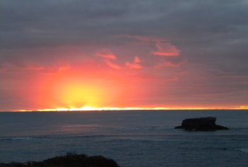 Robe Resort - Sunset over the Great Southern Ocean