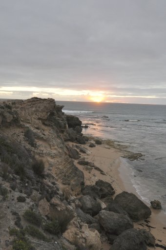 Robe Resort - Sunset Over Glass Beach
